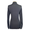Back of Goode Rider Super Seamless Shirt in Black