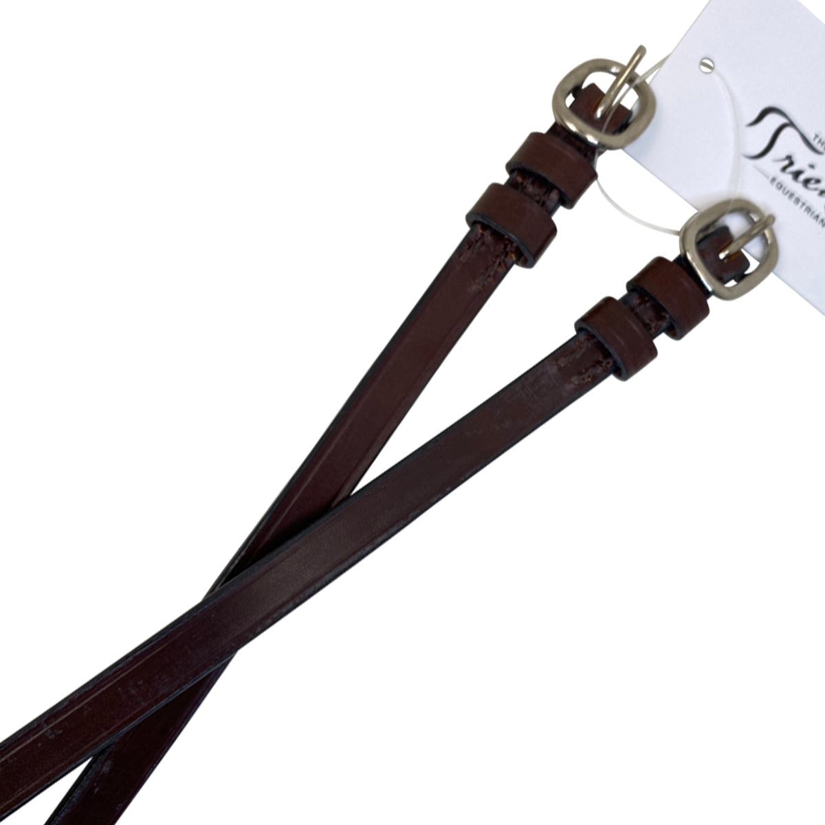 Leather Spur Straps in Brown