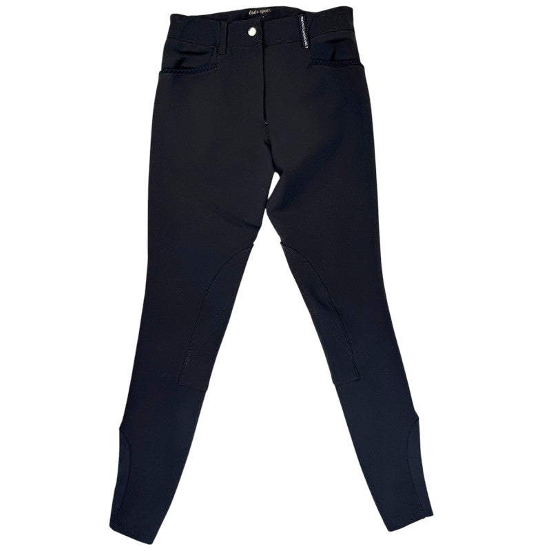 Dada Sport 'Giovani' Breeches in Black
