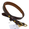 Green Hill Padded Dog Collar in Havana/Chestnut