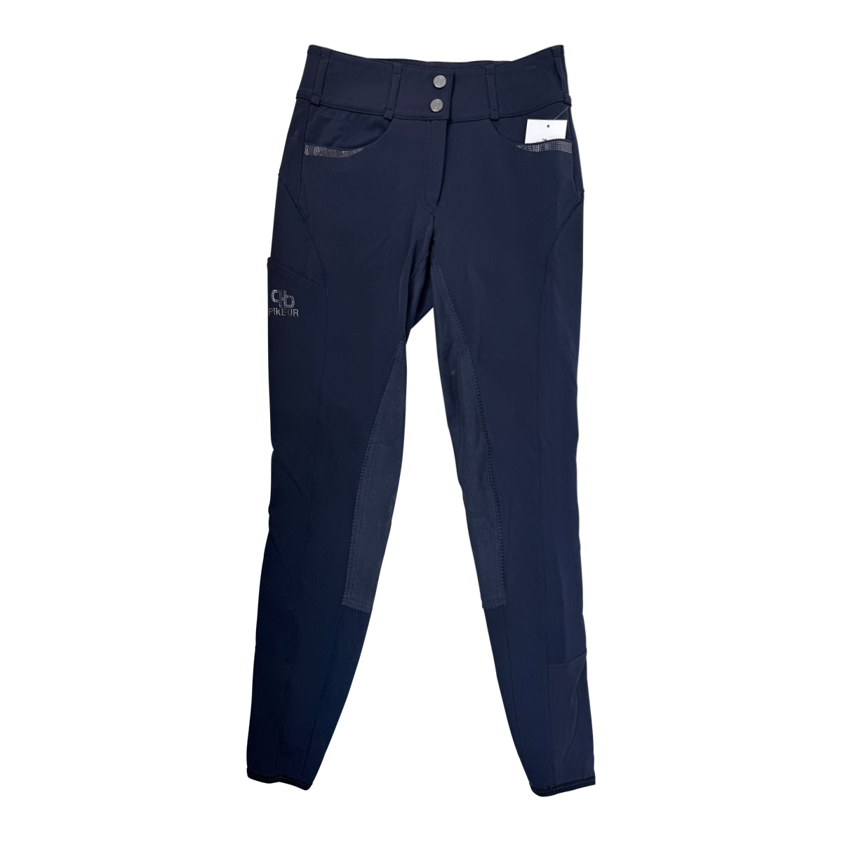 Pikeur Full Seat Suede Breeches in Navy