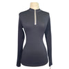 Horze 'Lucy' Training Shirt in Dark Navy - Women's Small (US 6)