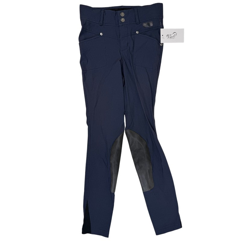 Kerrits 'Crossover' Knee Patch Breeches in Navy