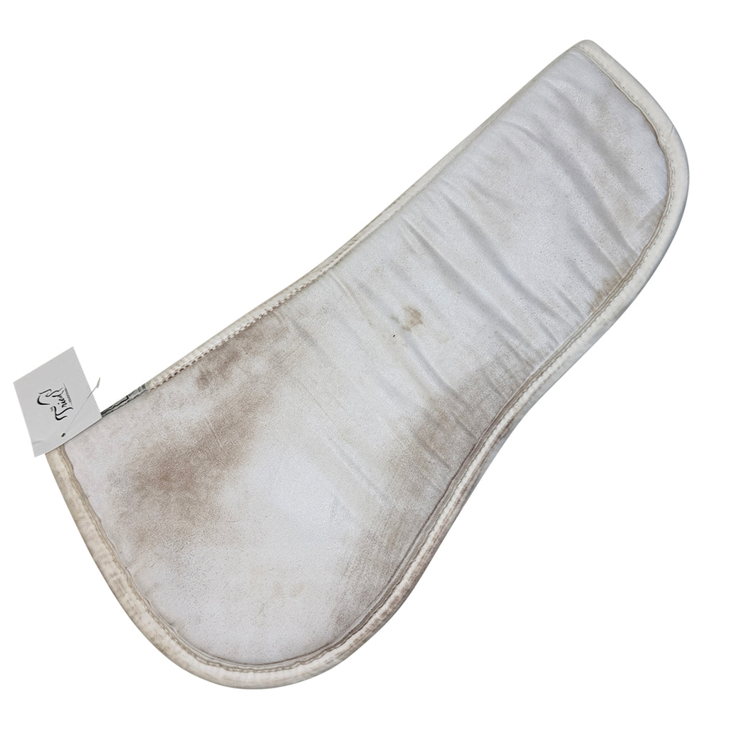 Wilker's Memory Foam Suede Half Pad in White