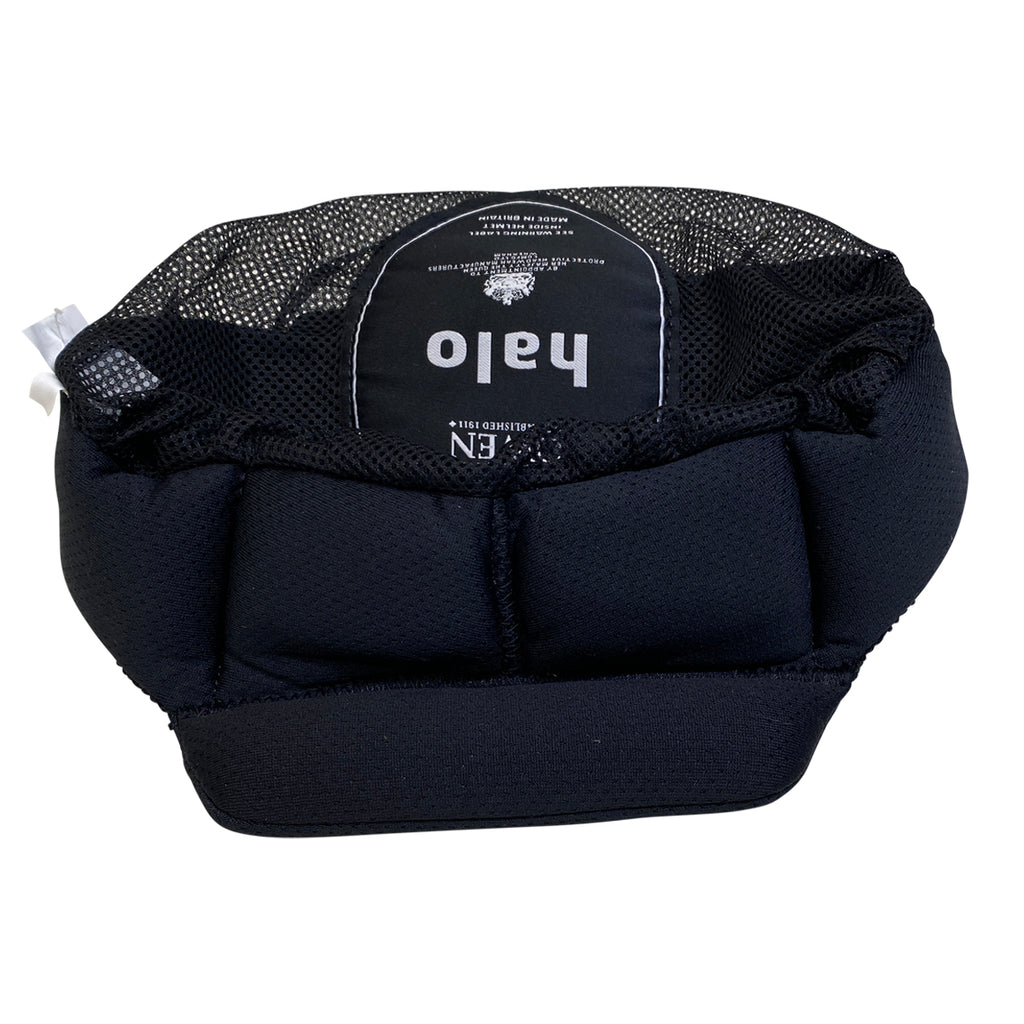 Charles Owen Halo Replacment Liner in Black - 6 3/8