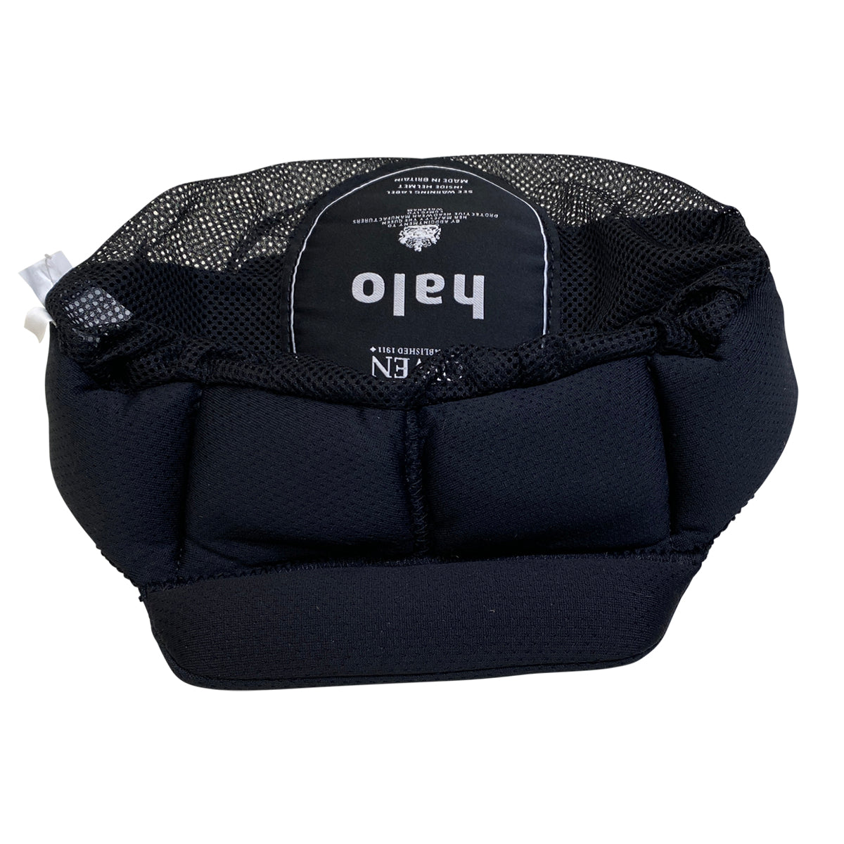 Charles Owen Halo Replacment Liner in Black - 6 3/8