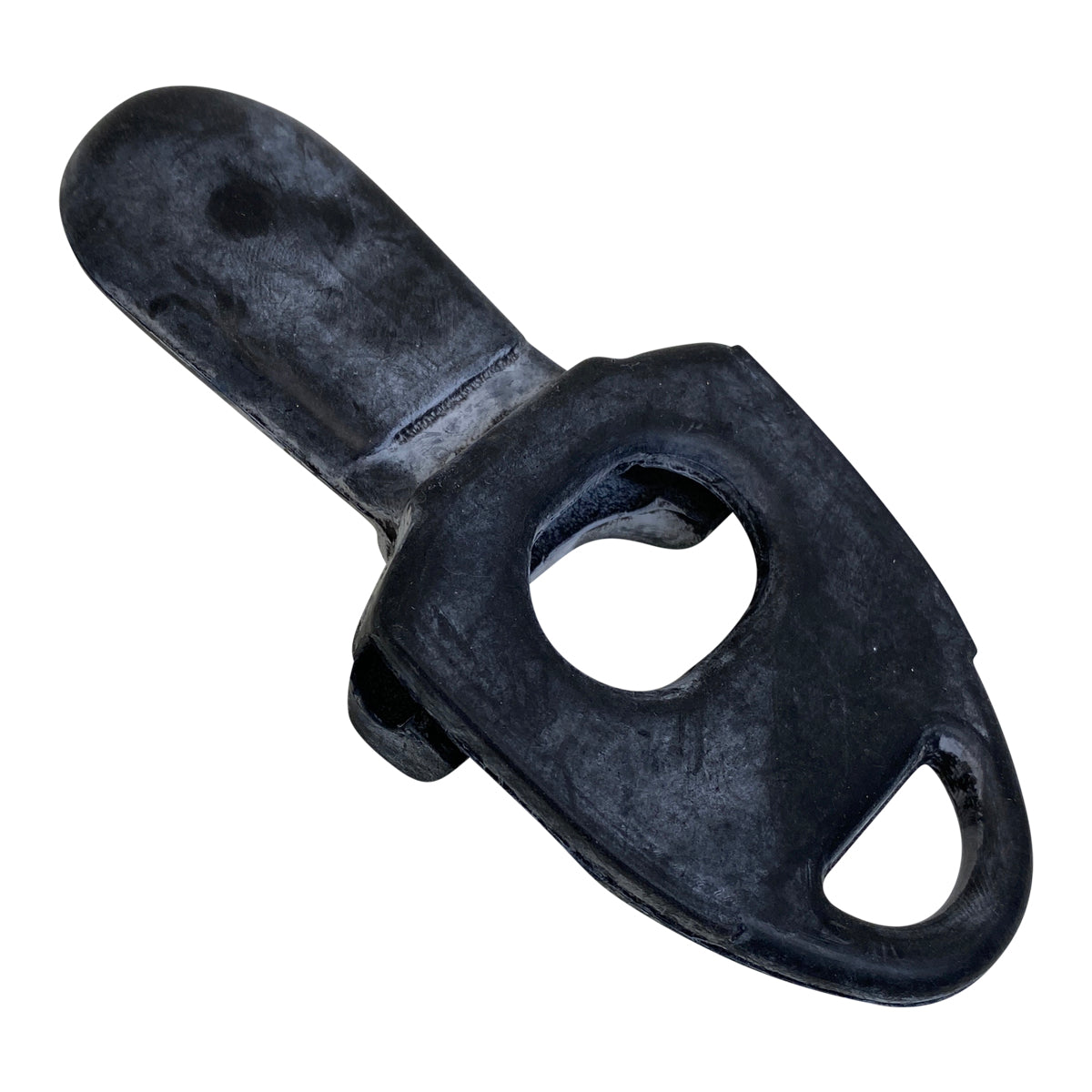 Rubber Juba Port in Black