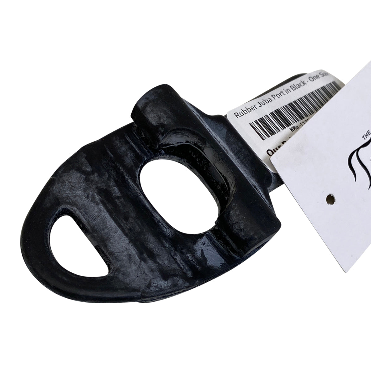 Rubber Juba Port in Black