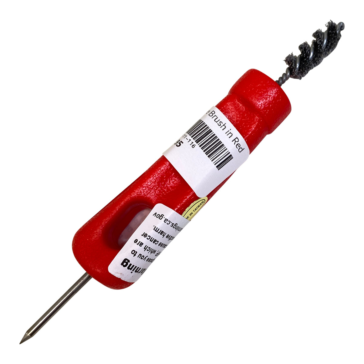 Strohm Pick Wire Brush in Red