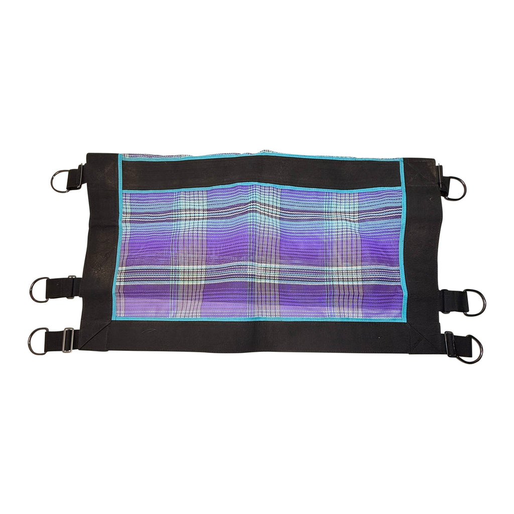 Kensington Door Guard in Purple Ice Plaid