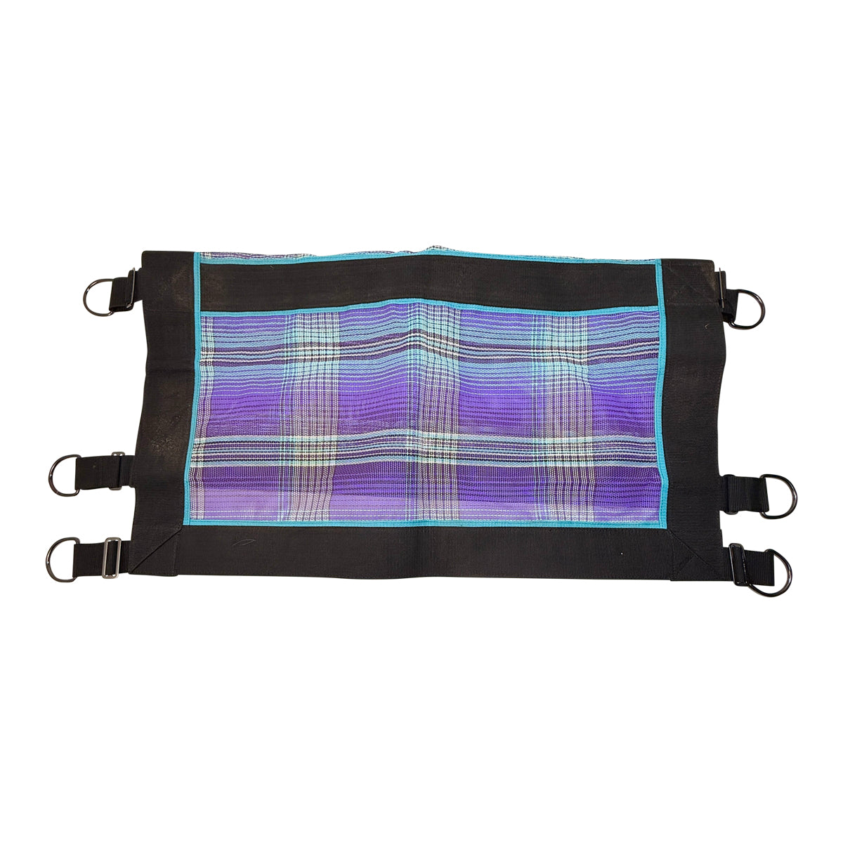 Kensington Door Guard in Purple Ice Plaid