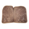 Equestrian Stockholm Jump Saddle Pad in Golden Brown