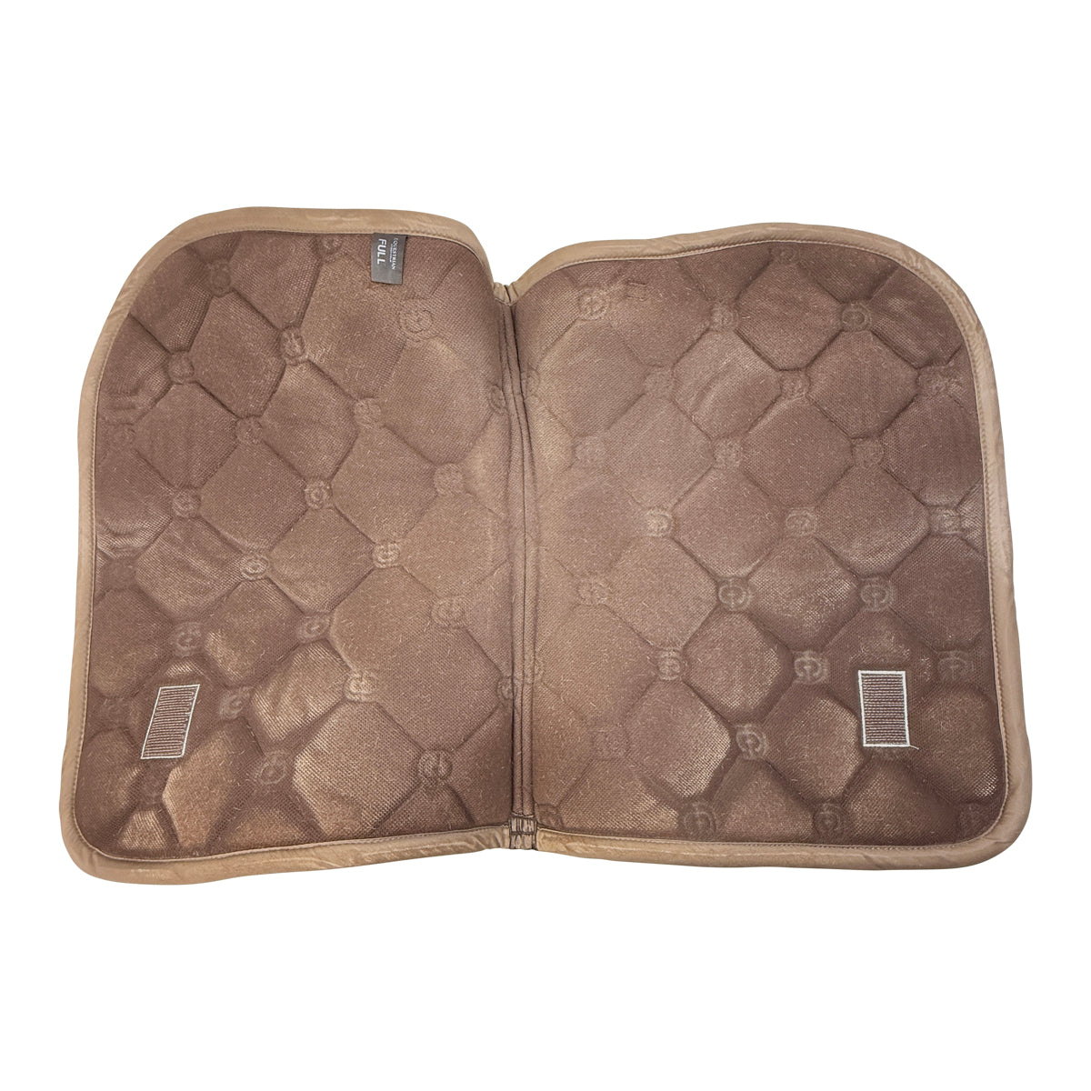 Equestrian Stockholm Jump Saddle Pad in Golden Brown