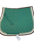 USG All Purpose Saddle Pad in Green/Brown