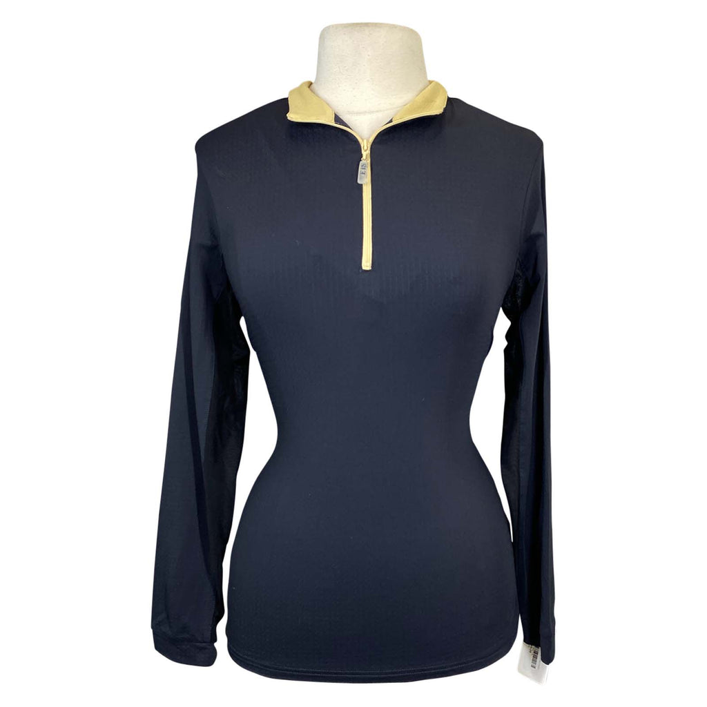EIS 1/4 Zip Base Layer in Black - Women's XL