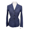RJ Classics 'Monterey' Orange Label Show Coat in Navy Herringbone