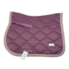 Equestrian Stockholm Jump Saddle Pad in Dusty Plum