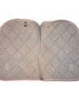 Equestrian Stockholm Jump Saddle Pad in Dusty Plum