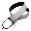 G. Duftler Designs Spur Belt in White Alligator Skin