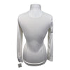 Essex Classics Talent Yarn Long Sleeve Show Shirt in White/Queen Bee