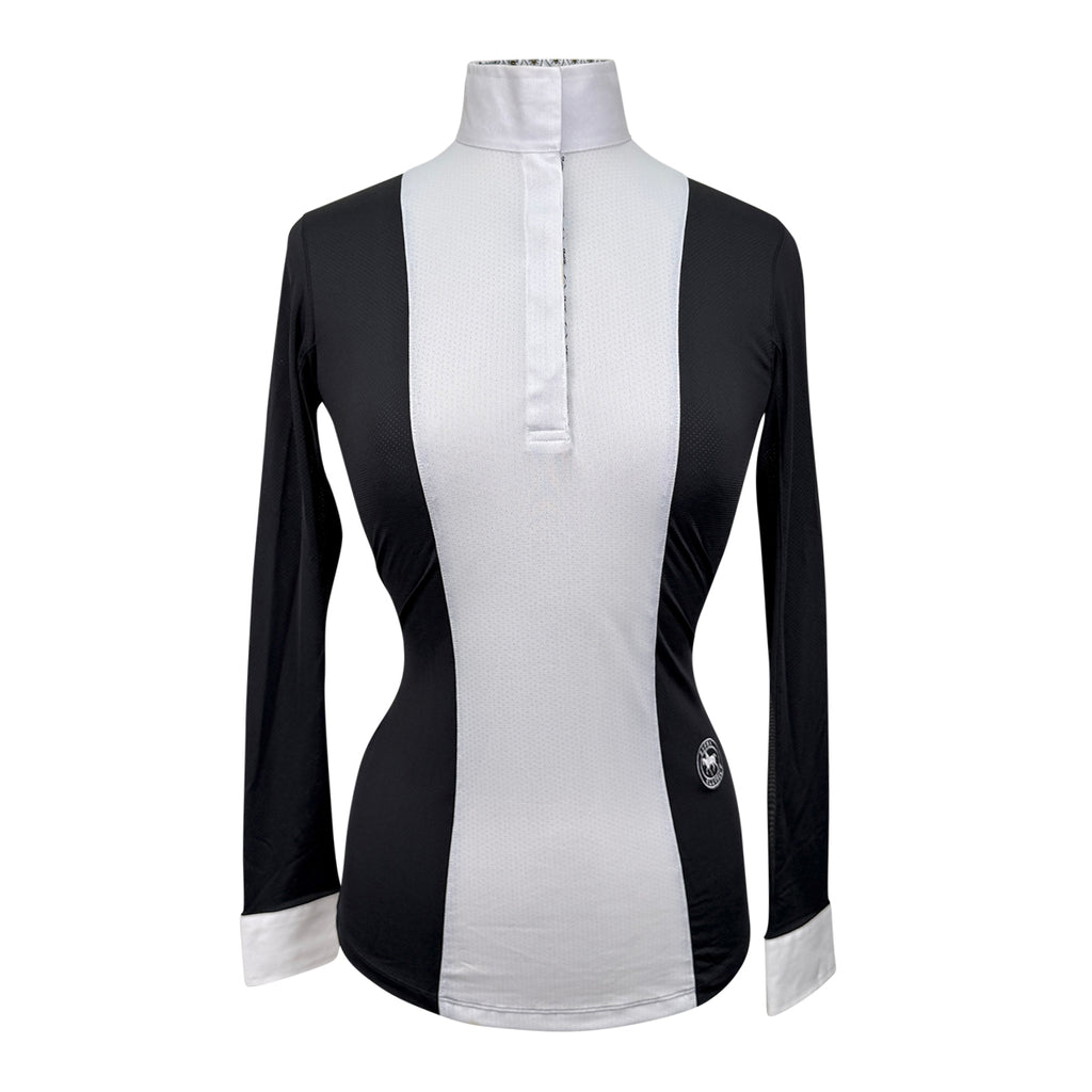 Essex Classics 'Luna Performance' Show Shirt in Black/Queen Bee