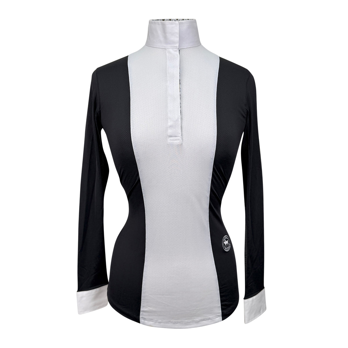 Essex Classics 'Luna Performance' Show Shirt in Black/Queen Bee