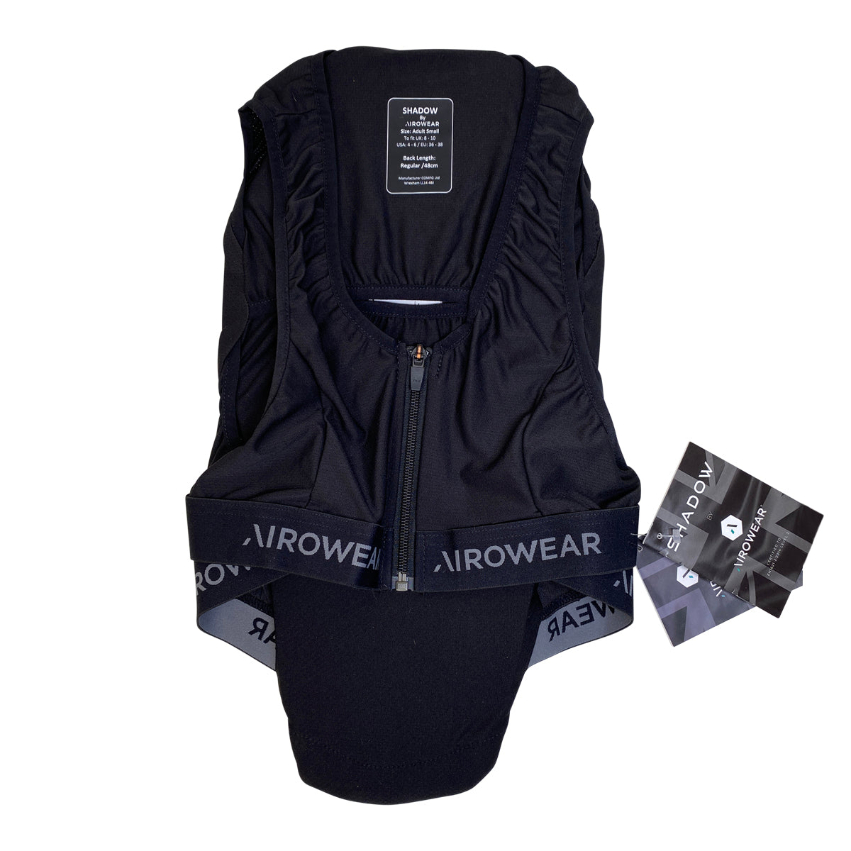 Charles Owen/Airowear 'Shadow' Hidden Back Protector in Black