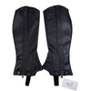 Grand Prix Smooth Half Chaps in Black
