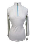 Tailored Sportsman 'Ice Fil' Shirt in White/Blue