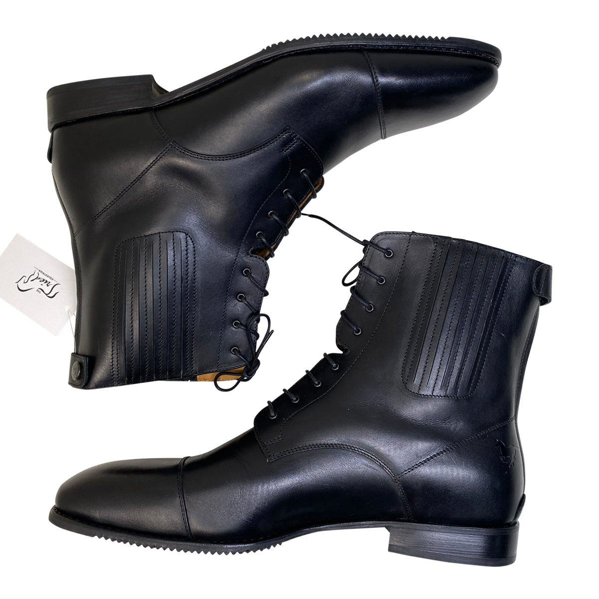DeNiro 'Traiano' Men's Paddock Boots in Black