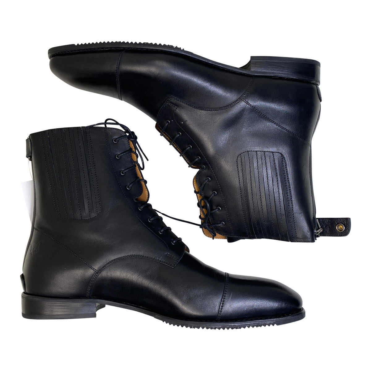 DeNiro 'Traiano' Men's Paddock Boots in Black