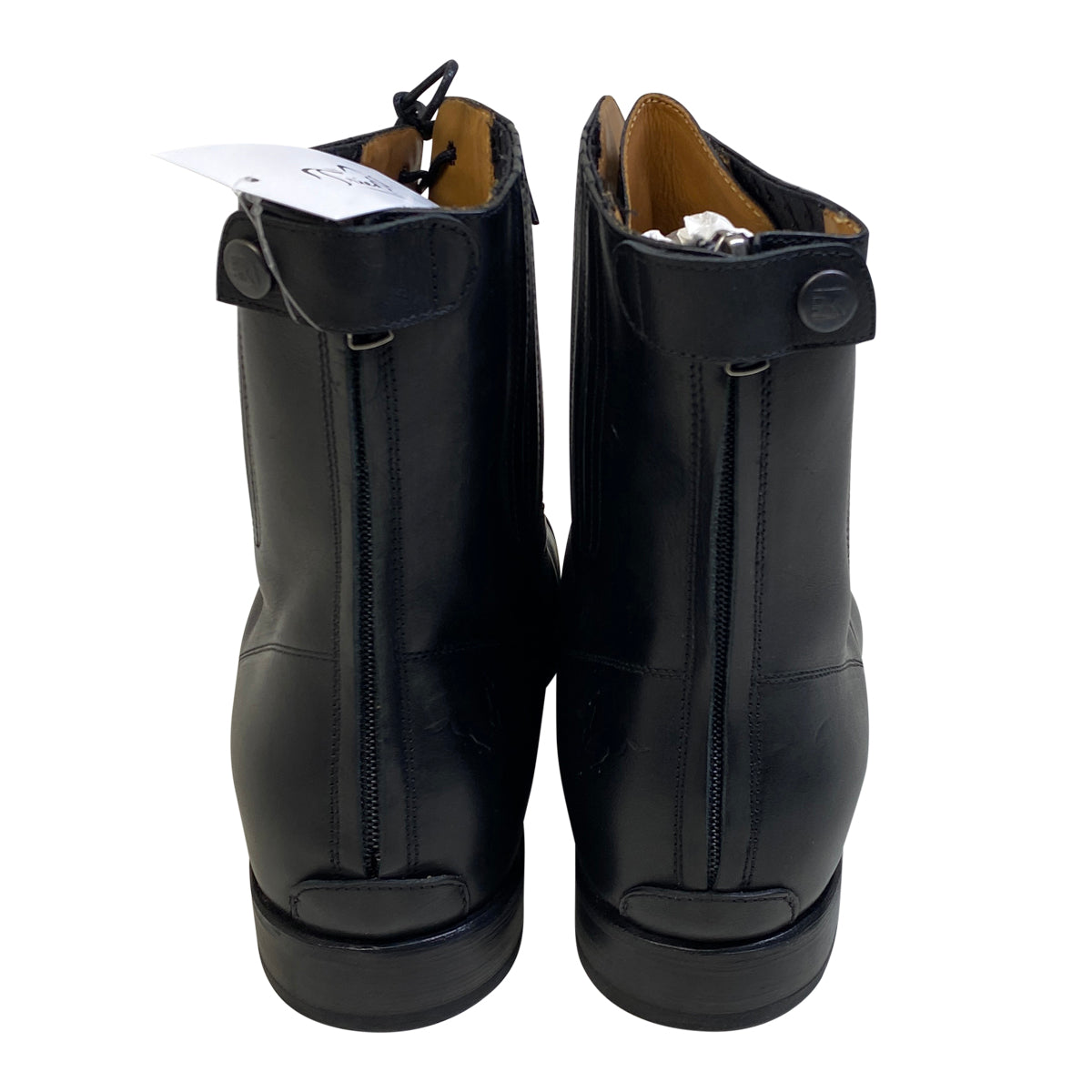 DeNiro 'Traiano' Men's Paddock Boots in Black