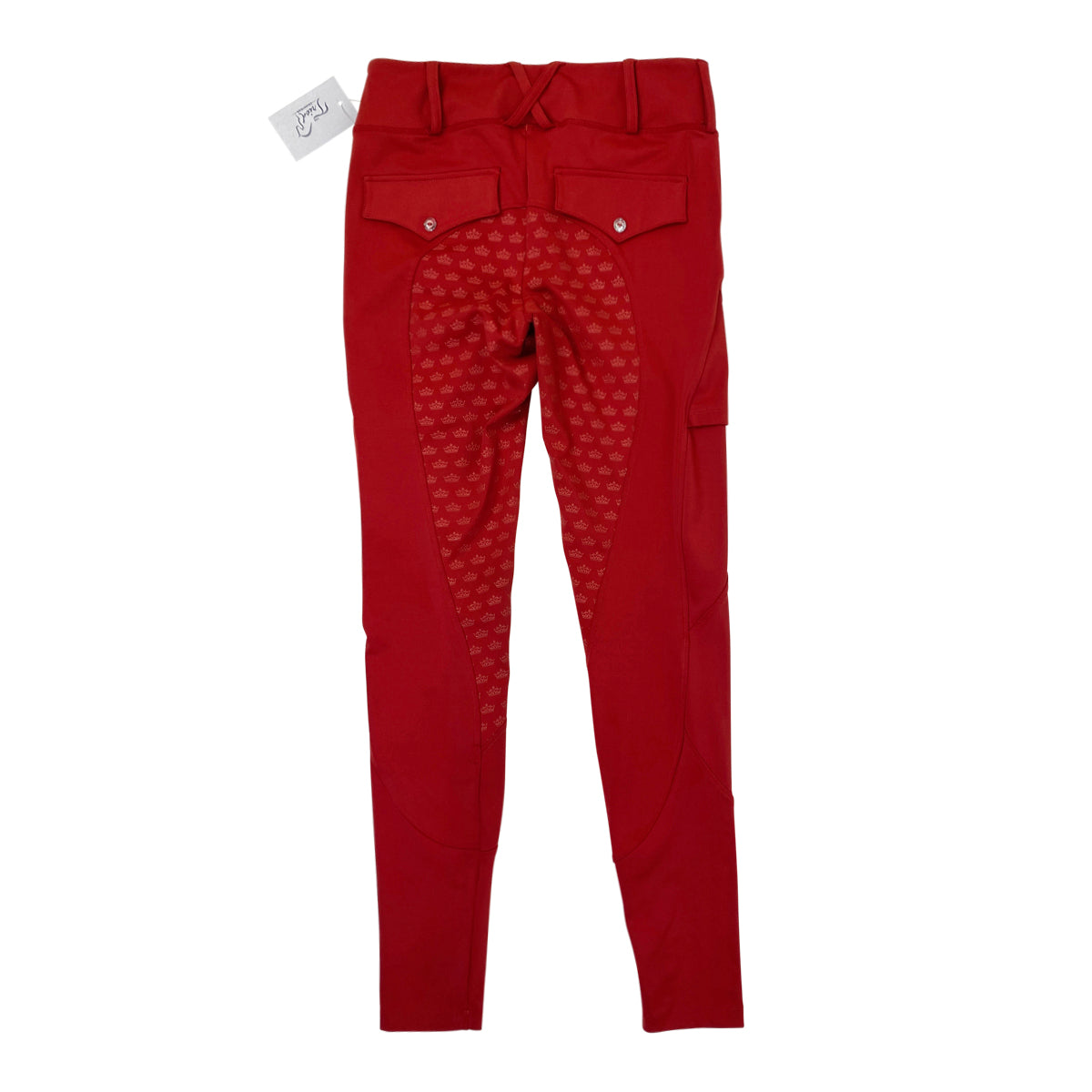 Esprit Equestrian 'Pro' Riding Tights in Cherry