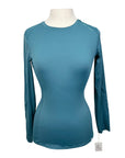 R.J. Classics 'Jordyn' Long Sleeve Crew Neck Shirt in Mallard Blue
