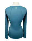 R.J. Classics 'Jordyn' Long Sleeve Crew Neck Shirt in Mallard Blue