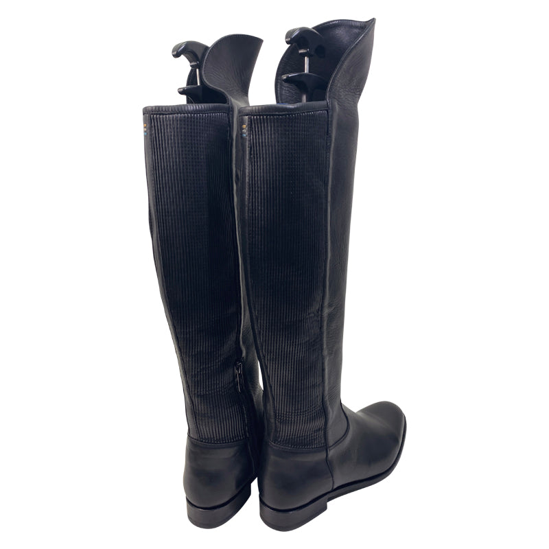 Back of Two24 Burela Boots in Black