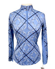 SanSoleil Sun Shirt in Blue Snaffles and Cords