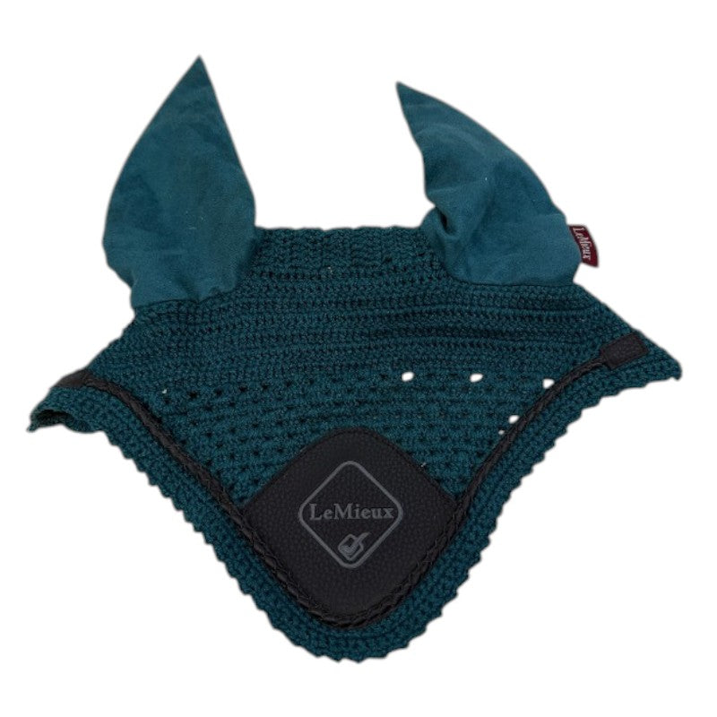 LeMieux 'Le Collection' Fly Bonnet in Teal Green