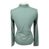 Free Ride Equestrian Long Sleeve Polo in Sage