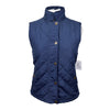 Riding Sport Quilted Vest in Navy