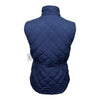 Riding Sport Quilted Vest in Navy