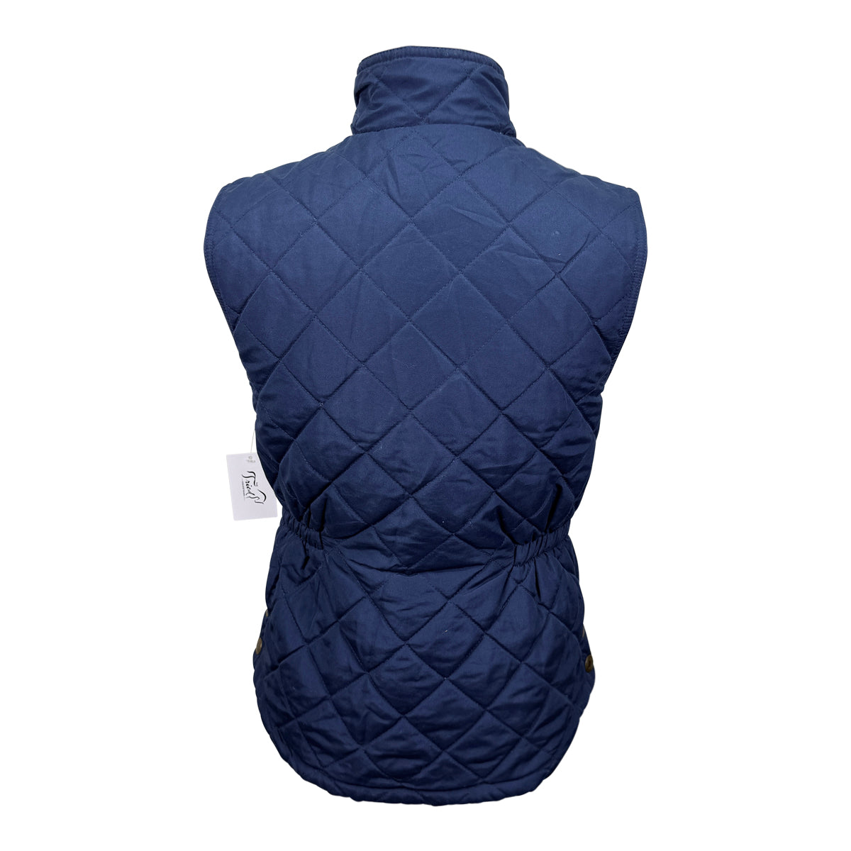 Riding Sport Quilted Vest in Navy