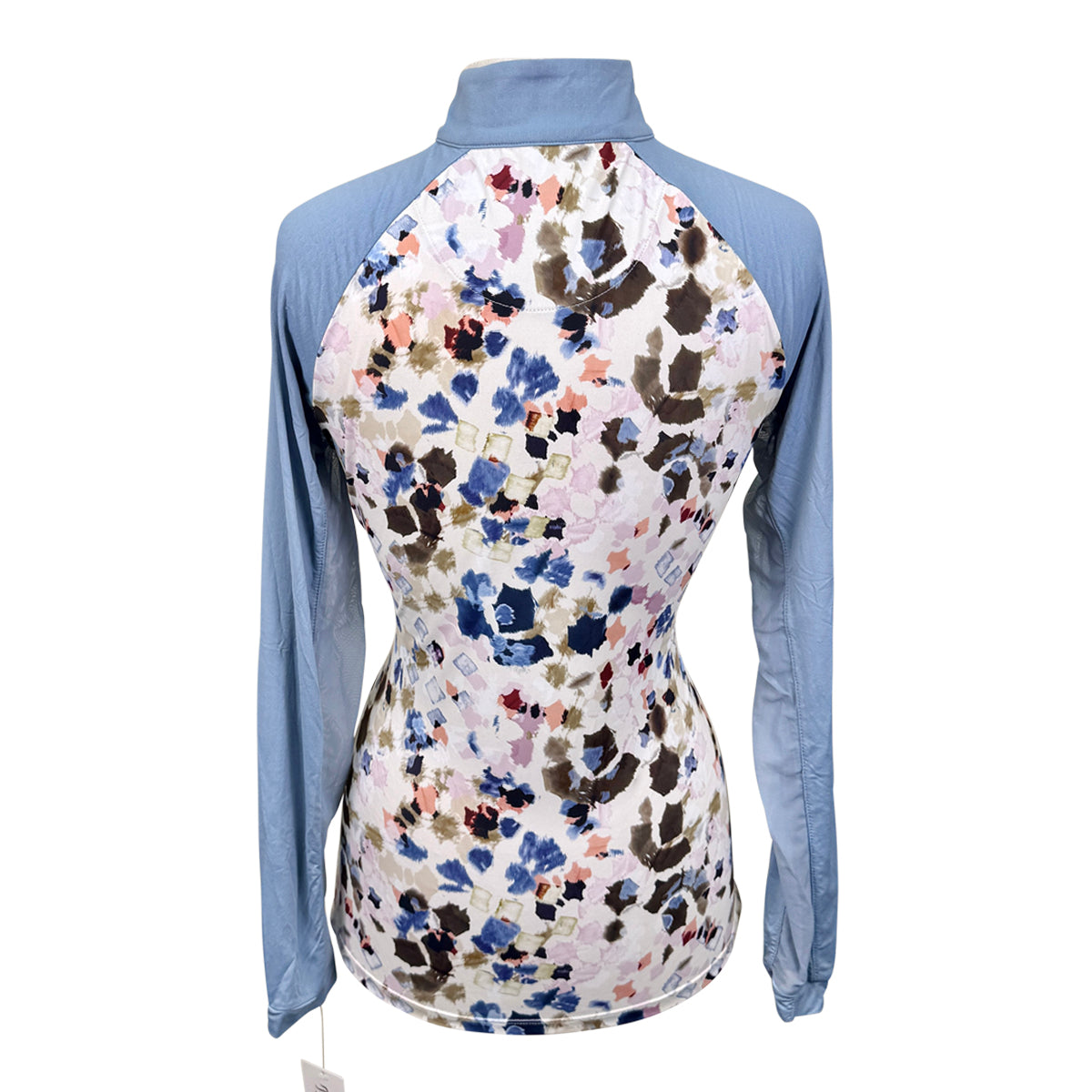 Kastel Signature Long Sleeve Shirt in Paint Swatch/Powder Blue