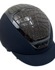 Kask Dogma Light Custom Crocodile Helmet in Navy / Crocodile Inlay