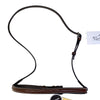 Suffolk Fancy Stitch Raised Noseband in Brown