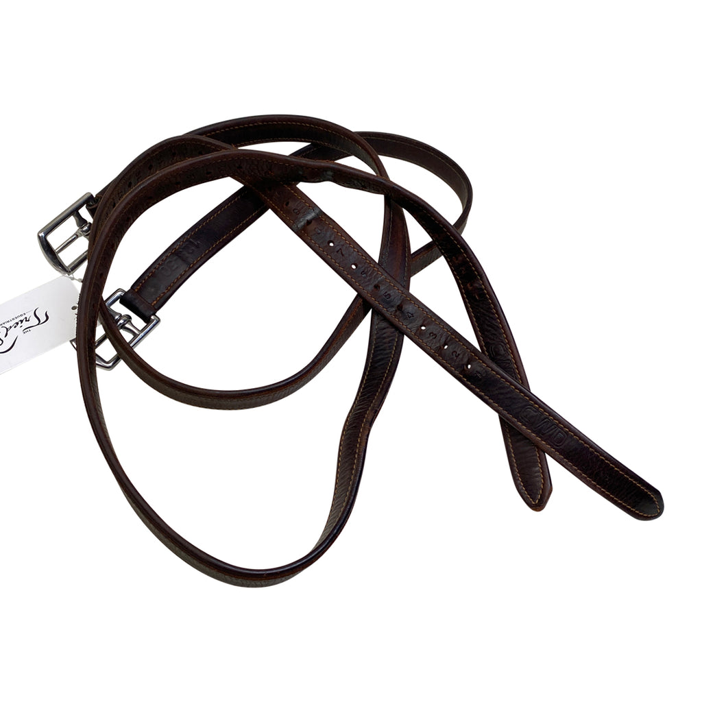 CWD Nylon Lined Stirrup Leathers in Brown