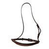 Edgewood Raised Fancy Stitch Tack Noseband in Brown