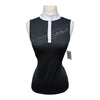 Cavallo 'Salsa' Competition Shirt in Black & White Polka Dot