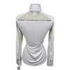 RJ Classics 'Carly' Long Sleeve Show Shirt in White