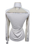 RJ Classics 'Carly' Long Sleeve Show Shirt in White